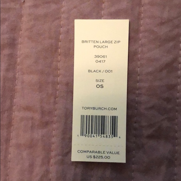 Tory Burch Britten Large Zip Wristlet - Picture 3 of 5